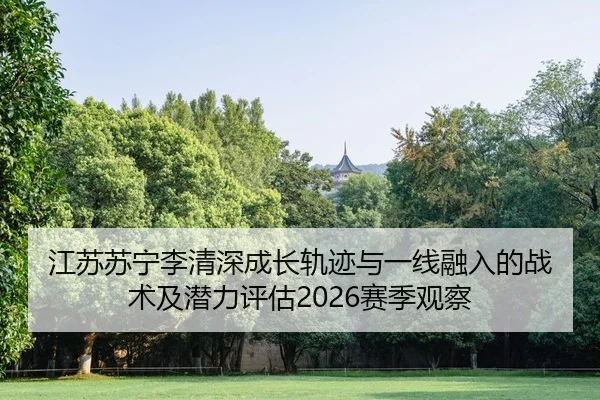 江苏苏宁李清深成长轨迹与一线融入的战术及潜力评估2026赛季观察